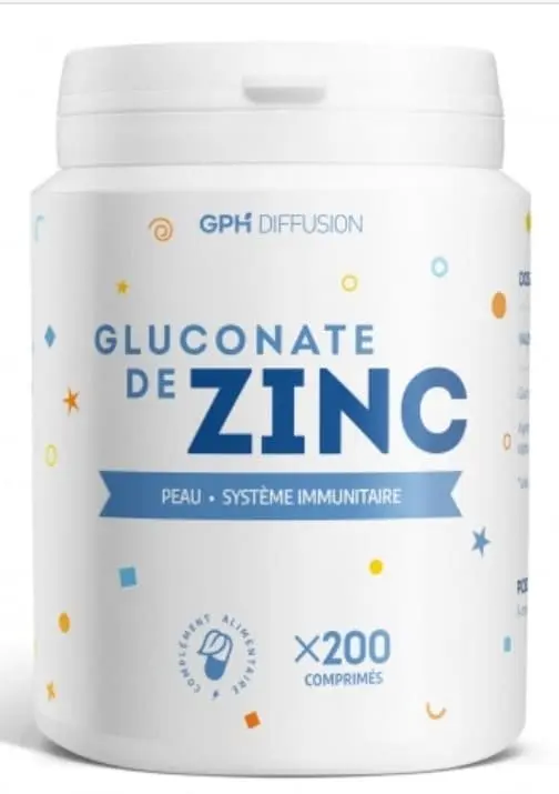 GPH DIFFUSION GLUCONATE DE ZINC