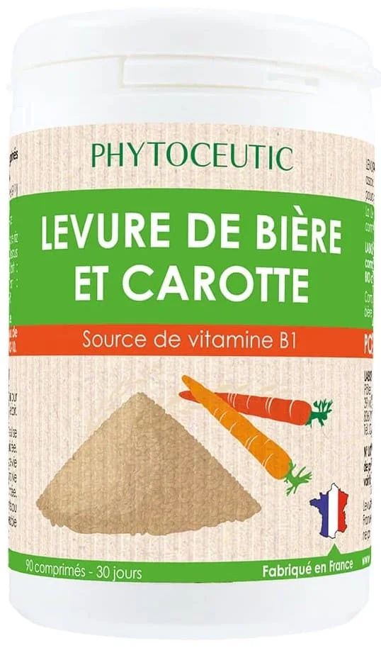 PHYTOCEUTIC LEVURE DE BIÈRE ET CAROTTE
