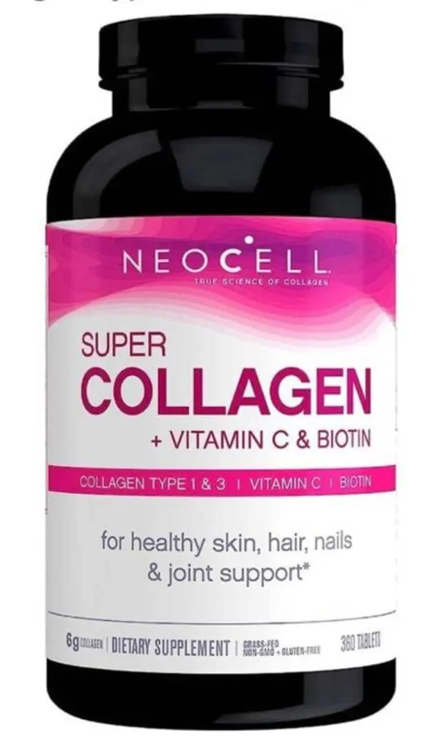 NEOCELL SUPER COLLAGEN VITAMINE C & BIOTIN. 360 comprimés.