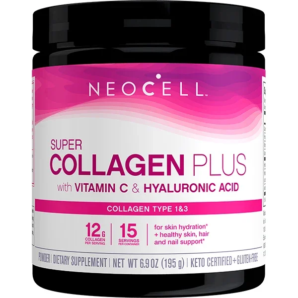 NEOCELL SUPER COLLAGEN AVEC VITAMINE C ET ACIDE HYALURONIQUE